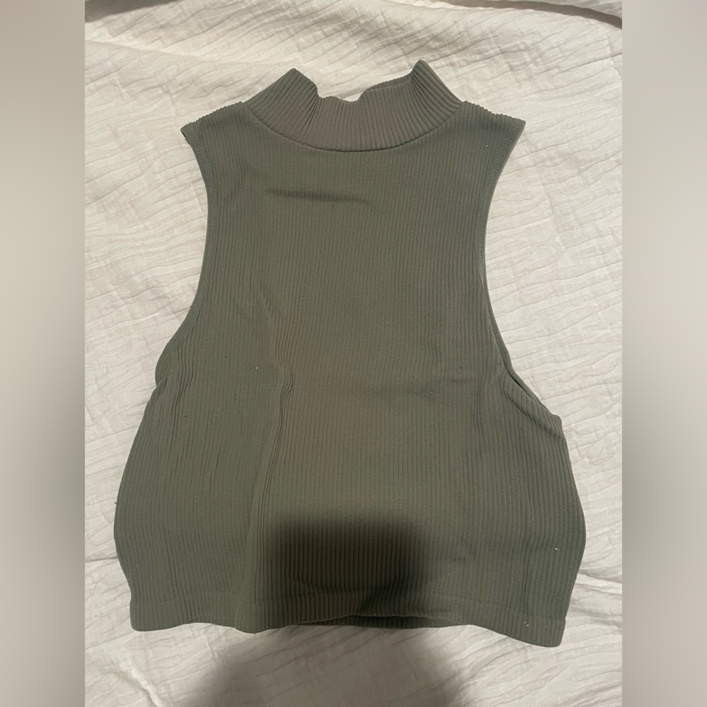 Green Zara tank top